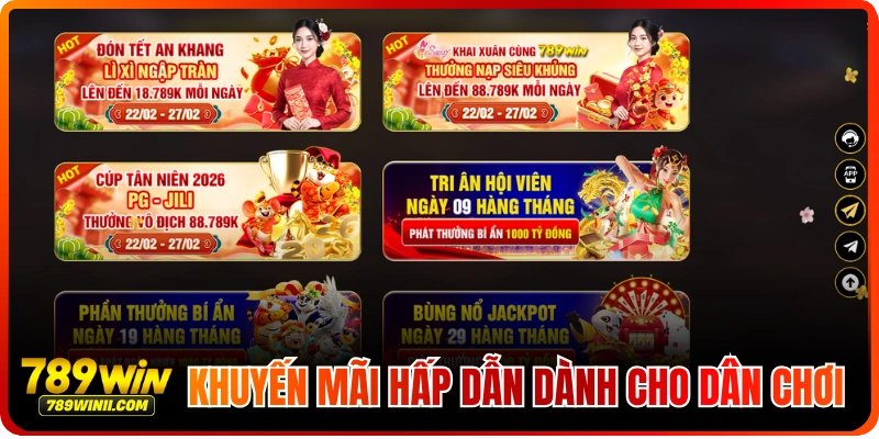 789WIN khuyến mãi thưởng nạp đầu 158% hoàn trả hàng ngày 2% ưu đãi tân thủ